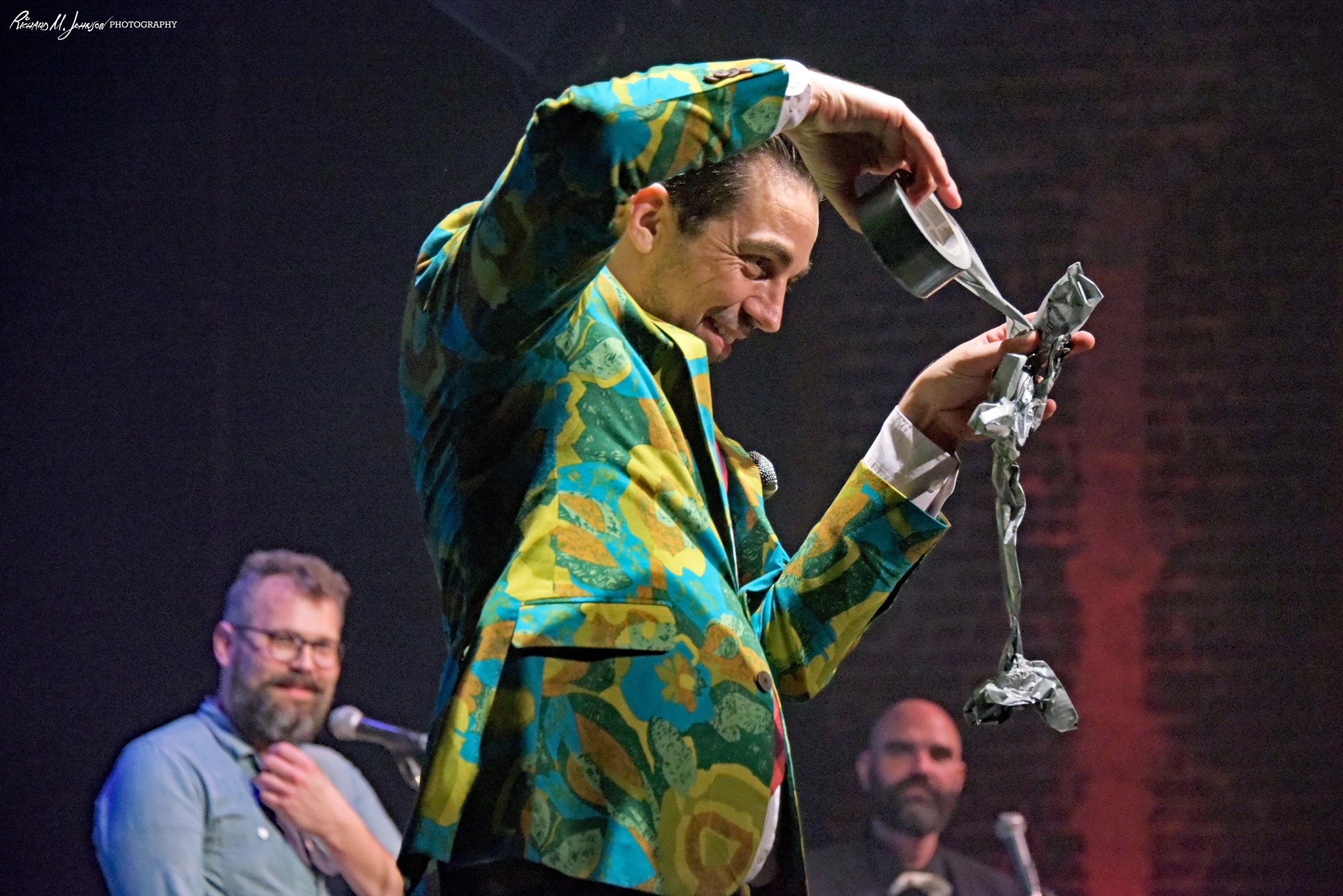 Scot Nery hosting Boobietrap at The Whitley, March 2020